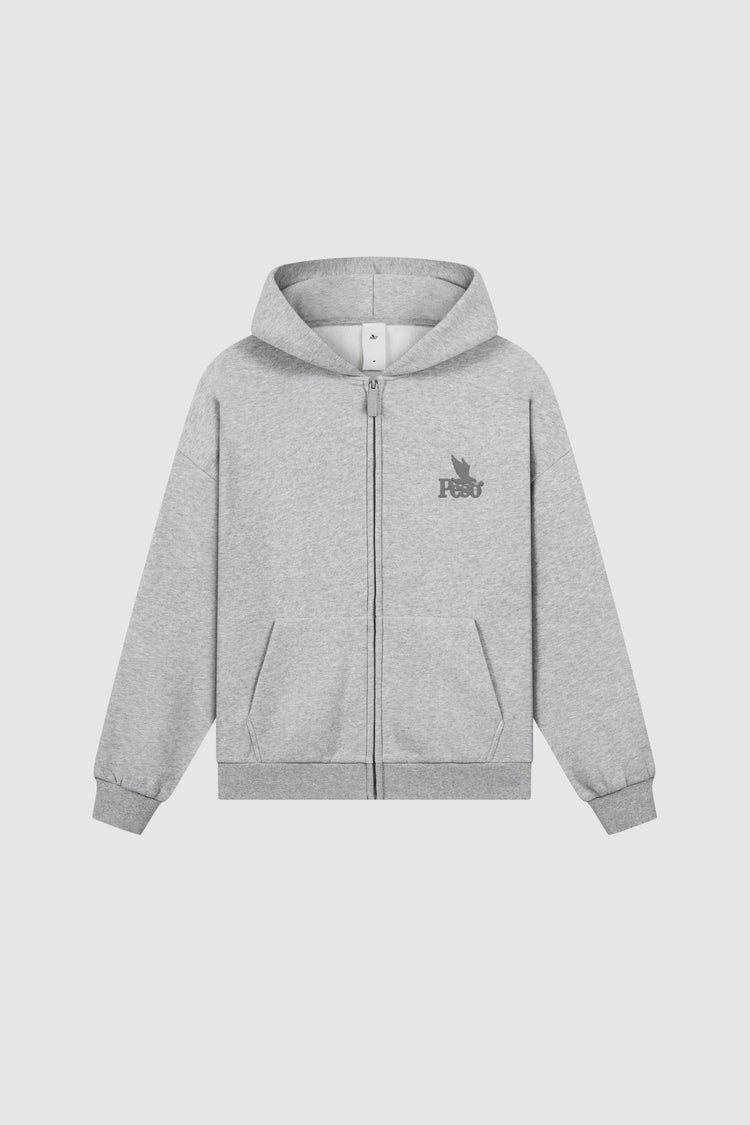 Peso RAWS Zip Grey Melange (1)
