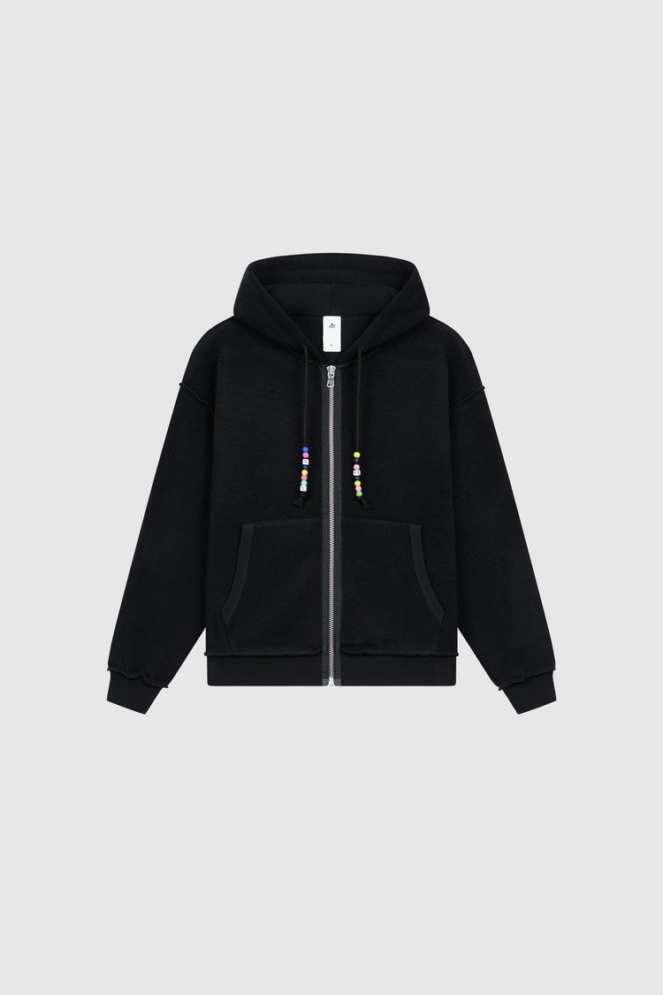 Pesoclo Candy Zip Hoodie - Black (1)
