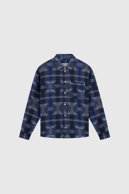 Pesoclo Boulevard Flannel Navy