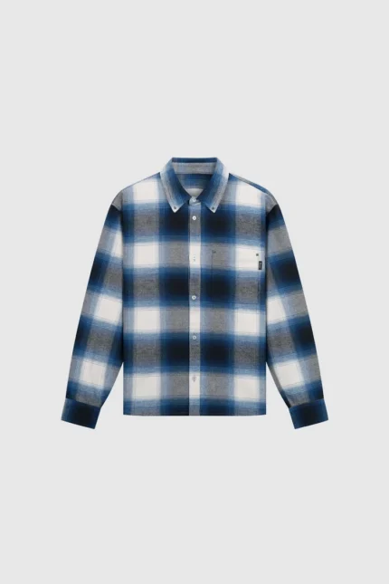 Pesoclo Checkered Flannel Navy