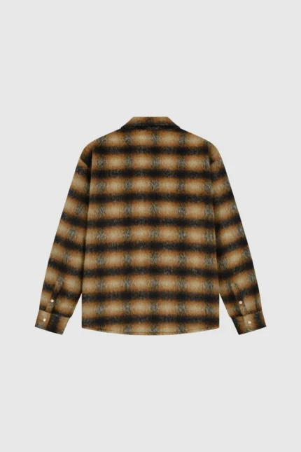 Pesoclo Flannel Jacket Brown