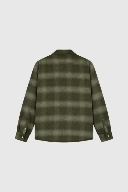 Pesoclo Flannel Jacket Olive