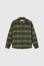 Pesoclo Flannel Jacket Olive