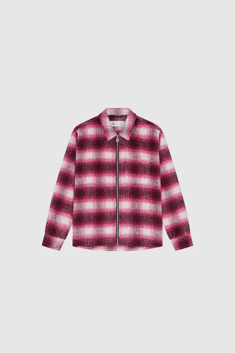 Pesoclo Flannel Jacket Pink Pesoclo Flannel Jacket Pink