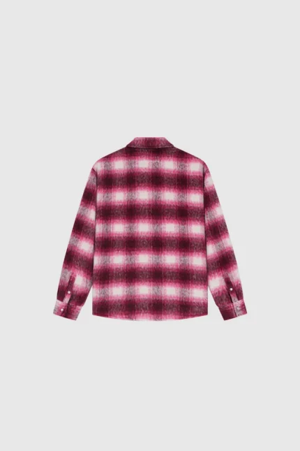 Pesoclo Flannel Jacket Pink