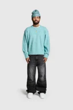 Pesoclo Fuzzy Knit Aqua