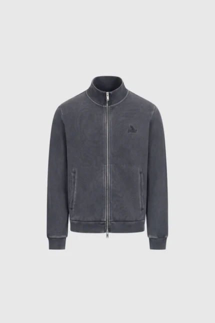Pesoclo Knit Jacket Dark Grey