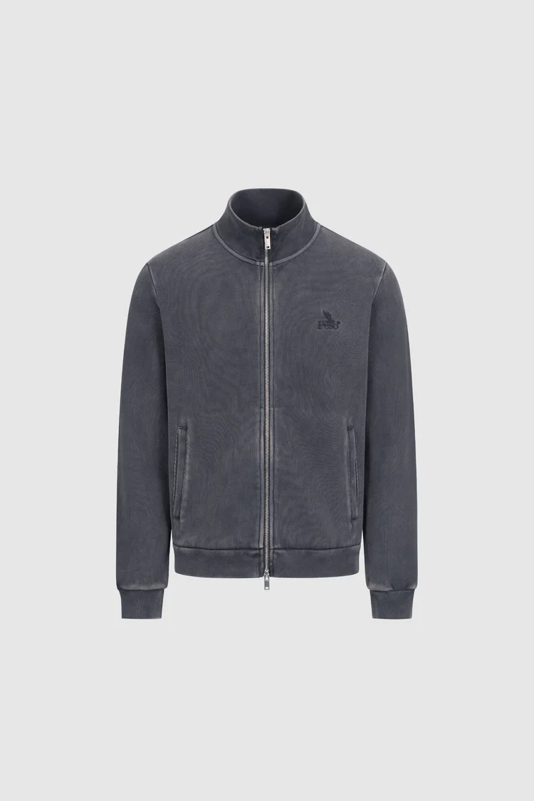 Pesoclo Knit Jacket Dark Grey Pesoclo Knit Jacket Dark Grey