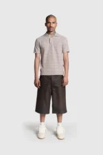 Pesoclo Knit Polo Beige
