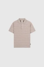 Pesoclo Knit Polo Beige