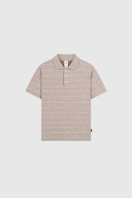 Pesoclo Knit Polo Beige