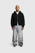 Pesoclo Knit Zip Black