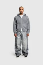 Pesoclo Knit Zip Grey