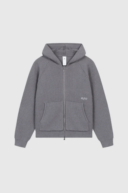 Pesoclo Knit Zip Grey