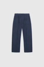 Pesoclo Logo Raws Open Leg Jogger Navy