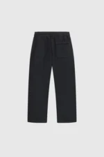 Pesoclo Logo Raws Open Leg Jogger Washed Black