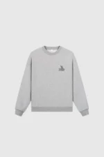 Pesoclo Logo Raws Sweater Heather Grey