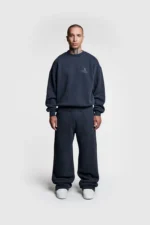 Pesoclo Logo Raws Sweater Navy