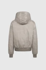 Pesoclo Oil Washed Cotton Puffer Grey