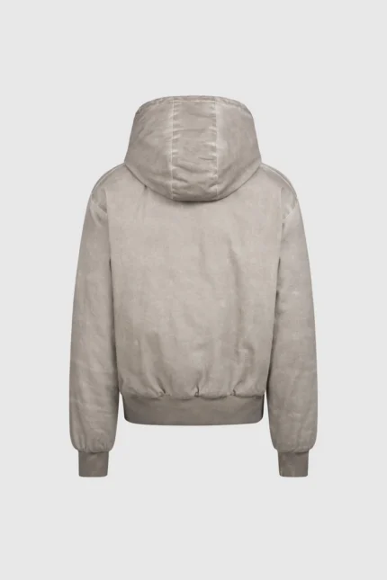 Pesoclo Oil Washed Cotton Puffer Grey