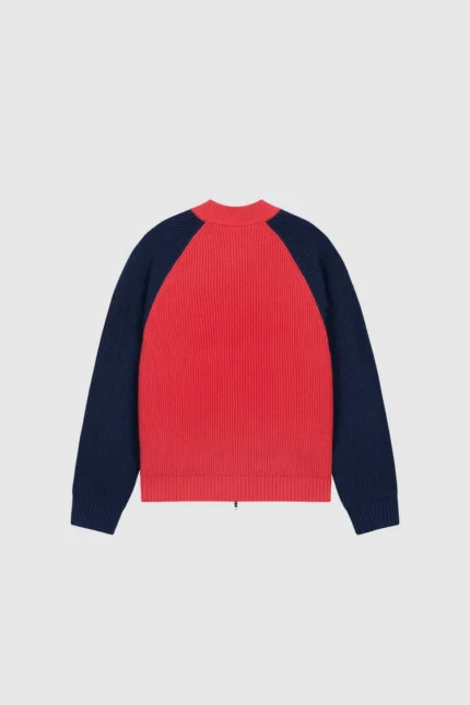Pesoclo Raglan Varsity Knit Red