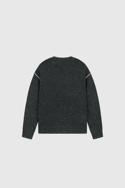 Pesoclo Raw Edge Knit Black