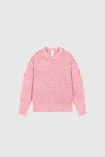 Pesoclo Raw Edge Knit Pink
