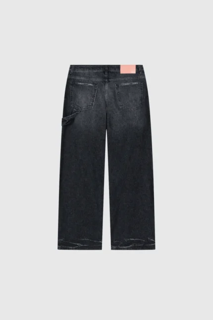 Pesoclo Raws Denim Washed Black