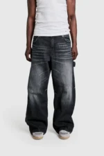 Pesoclo Raws Denim Washed Black