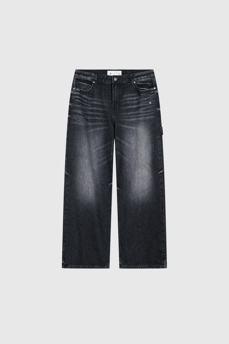 Pesoclo Raws Denim Washed Black Pesoclo Raws Denim Washed Black