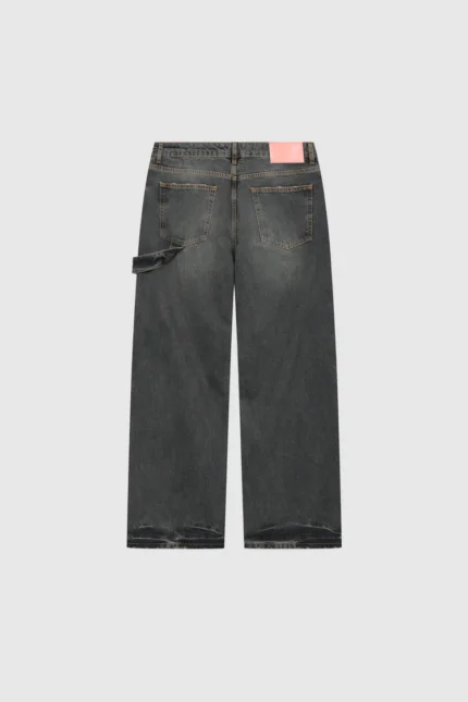 Pesoclo Raws Denim Washed Grey