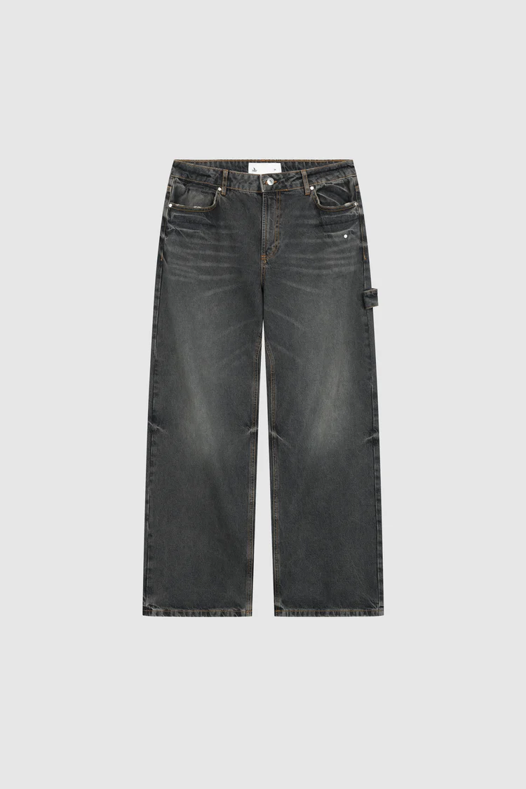 Pesoclo Raws Denim Washed Grey Pesoclo Raws Denim Washed Grey
