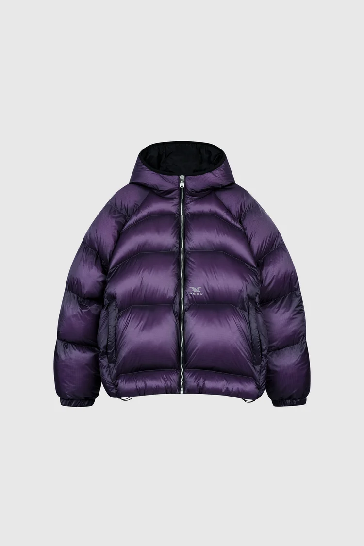 Pesoclo Translucent Puffer Purple Pesoclo Translucent Puffer Purple