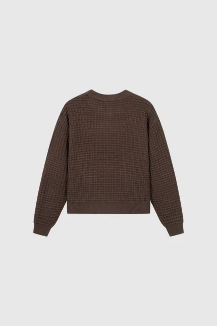 Pesoclo Waffle Knit Chocolate