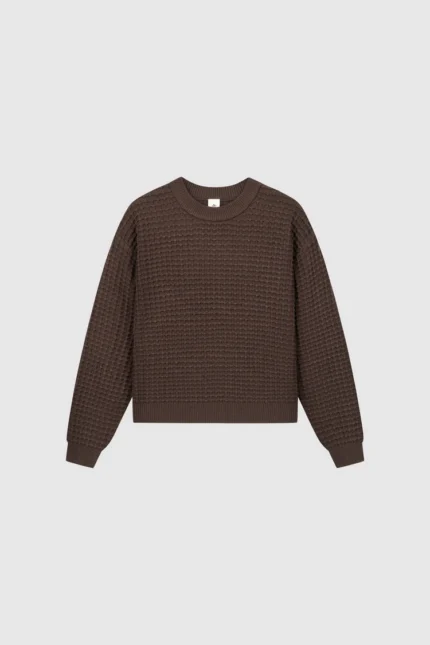 Pesoclo Waffle Knit Chocolate