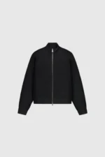 Pesoclo Waffle Knit Jacket Black