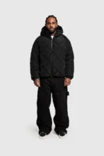 Pesoclo Diamond Puffer Black