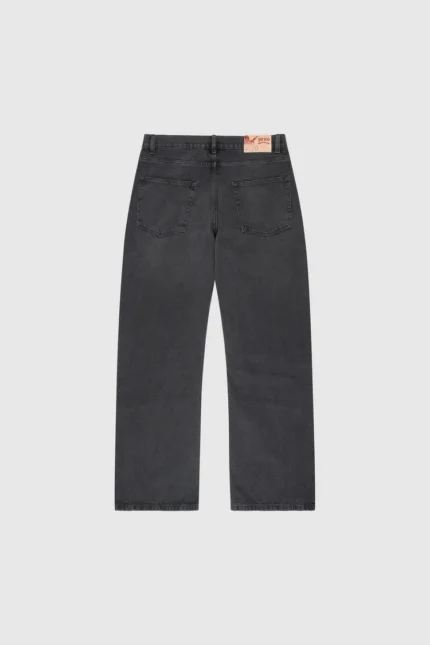 Pesocol Denim Cargo Washed Black
