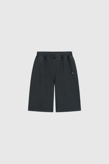 Pesocol Distressed Denim Shorts Washed Blue