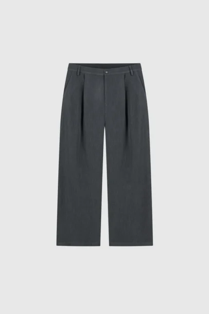 Pesocol Pleat Pants Gray