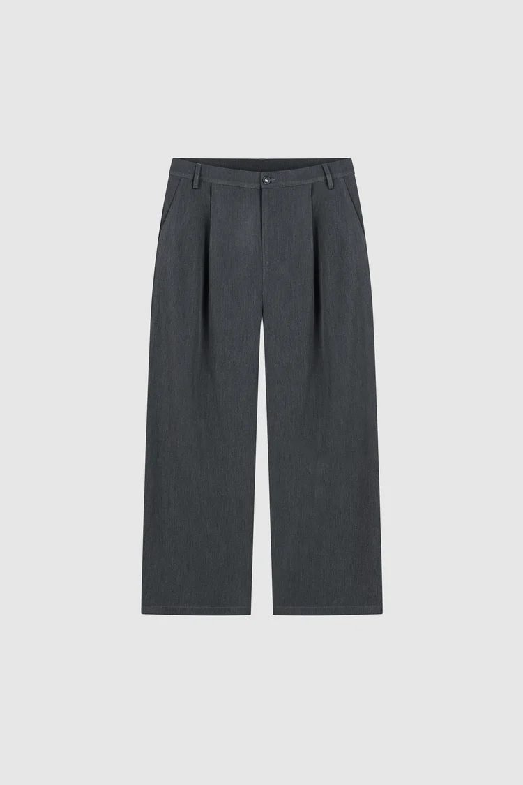 Pesocol Pleat Pants Gray Pesocol Pleat Pants Gray